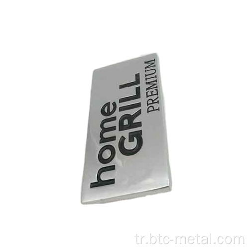 Çinko alaşım metal isim plakası